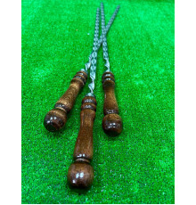 Шампуры с деревянной ручкой длина 62 см