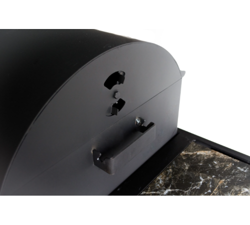 Мангал Titan Premium с печью и полукруглым навесом — прочность 5 мм для настоящих гурманов