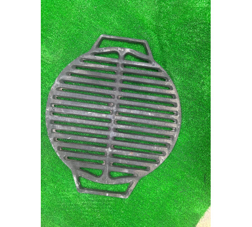 Чугунная решётка - гриль 40см, для печей под казан 16-20л Чугунная решётка - гриль 40см, для печей под казан 16-20л